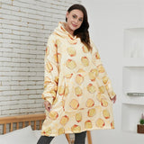 Poncho Polaire Femme Pyjama