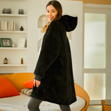 Poncho Polaire Femme Grande Taille