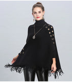 Pull Poncho Cachemire