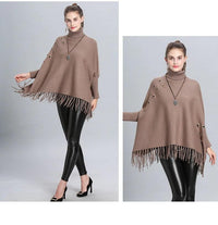 Pull Poncho Cachemire