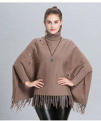 Pull Poncho Cachemire