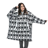 poncho polaire pyjama