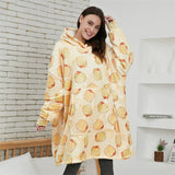 Poncho Polaire Femme Pyjama