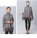 Pull Poncho Cachemire