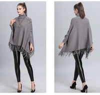 Pull Poncho Cachemire