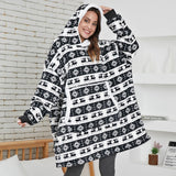 Poncho Pyjama Polaire