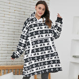 Poncho Pyjama Polaire