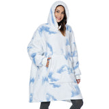 Poncho Polaire Femme Nuit