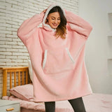 Poncho Polaire Femme Grande Taille