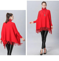 Pull Poncho Cachemire