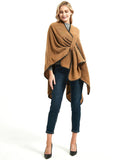 Cape Poncho Camel