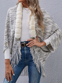 gilet cape poncho