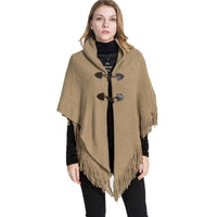 Cape Poncho Femme Cachemire