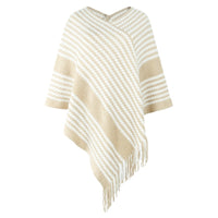 Poncho Frange Femme