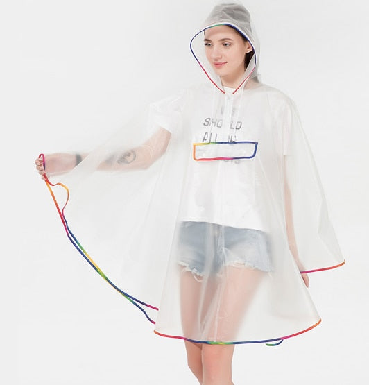 Poncho de Pluie Transparent