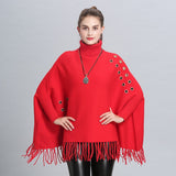 Pull Poncho Cachemire