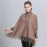 Pull Poncho Cachemire