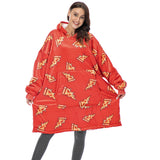 Poncho motif Pizza