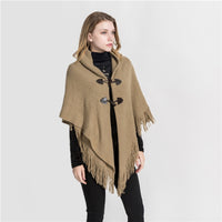 Cape Poncho Femme Cachemire