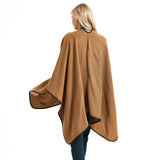 Cape Poncho Camel