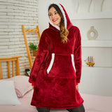 Poncho Polaire Femme Grande Taille