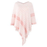 Poncho Frange Femme