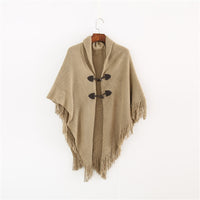 Cape Poncho Femme Cachemire