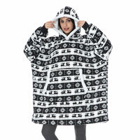 Poncho Pyjama Polaire