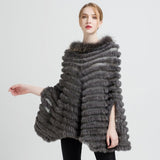 Poncho Fourrure Lapin