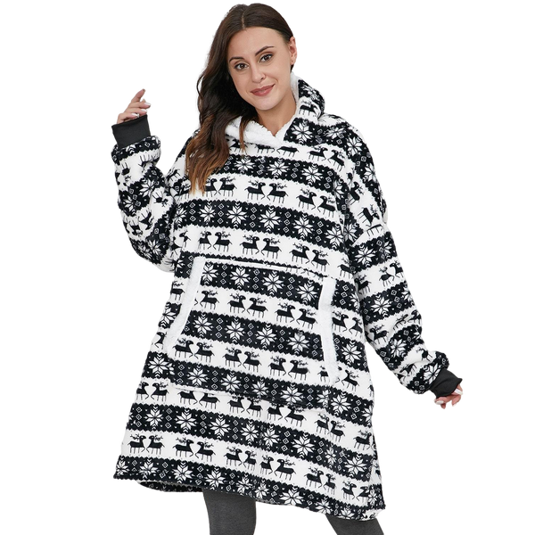 Poncho Pyjama Polaire